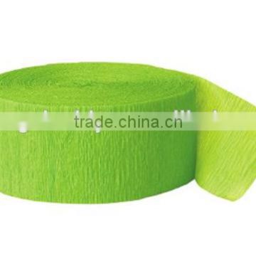 Fancy decoration paper tape crepe paper reel for sale