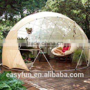 2016 hot sale funny white ball inflatable clear bubble tent for camping