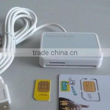 Telecom Smart SIM Card Reader Writer support SIM Card &ISO7816 Smart card