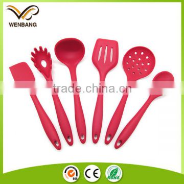 2016 promotional kitchen silicone utensil set