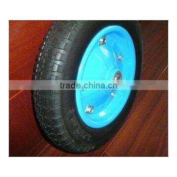 rubber wheel wheel barrow solid rubber wheel