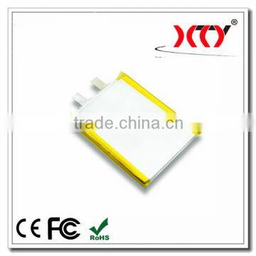 3.7v 6000mah li-ion polymer battery