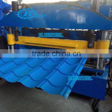 Glazed Tile Metal Roofing Sheet Roll Forming Machine