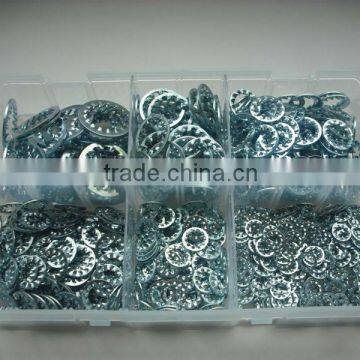 Assorted M6-M20 Shakeproof Washers Kit