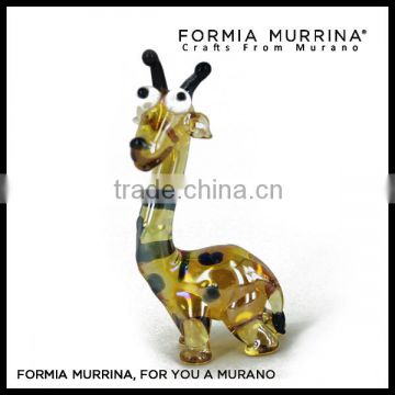 Weeding Gifts Hand Blown Murano Glass Animal Happy Deer New Products Glass Craft