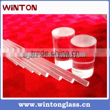 fused silica quartz glass rod/rod cylindrical lens