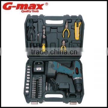 G-max Cordless Drill Rechargeable Electric Drill Compact Kit GT35003