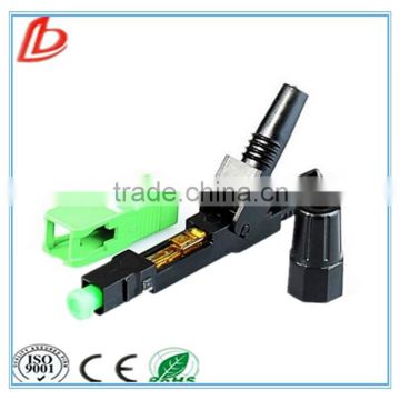 sc/apc fast connector field assem/fastbly optical conector for ftth drop cable