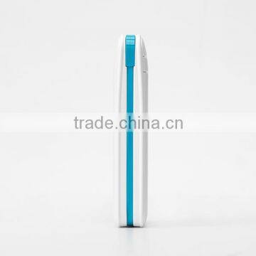 Functional Dual USB 12500mAh Built-in Data Line portable power bank for Laptop Phone Pad