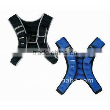 Weight vest/Power vest/Neoprene Adjustable Training weighted/Tone Fitness X Weighted /protection