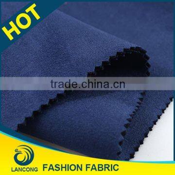 Competitive price High Quality warp knit fabric suede fabric