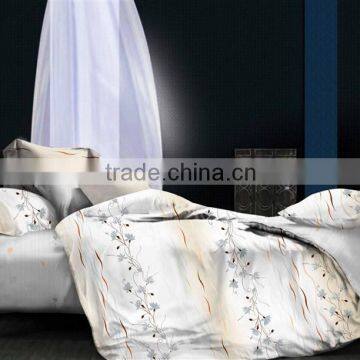 summer cool wave 100% bamboo fiber supersoft elegant duvet cover bed sheet set sleeping mat