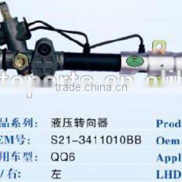 power steering gear rack For Chery QQ6 ,S21-3411010BB