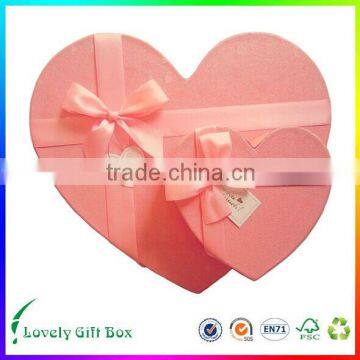 High Quality and Competitive Price Handmade Heart Cardboard Chocolate Box photo-4