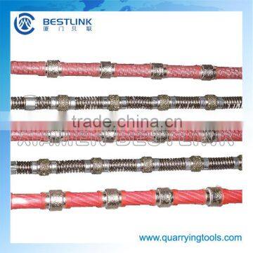 professional diamond wire rope for granite cutting made in China