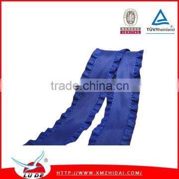 Colorful Satin Ribbon with ruffle Woven Edge wholesale