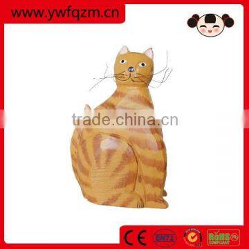 arts and crafts items,animal wood carving crafts,wood carving cat