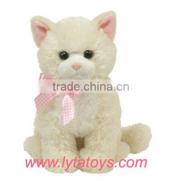 2015 New Design Lifelike Lovely and Colorful Plush Toy Cat