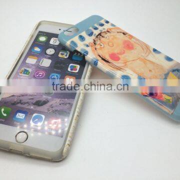 Hand Oil Feeling Coating Film Printing 3D Sublimation Phone Case photo-3