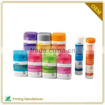 Cheap Price Custom Drug Label Sticker Printing/Healthy Medicine Packaging Sticker Roll