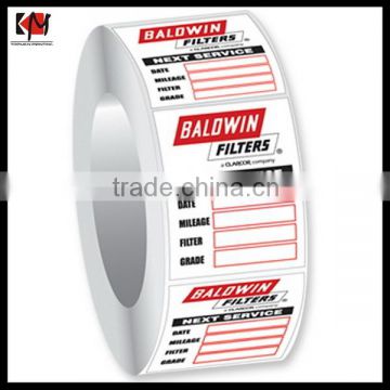 Fashionable hot-sale logo printed fluorescent sticker label