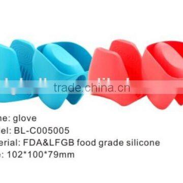 silicone Insulated, Heat & Water Resistant Gloves Oven Mitts