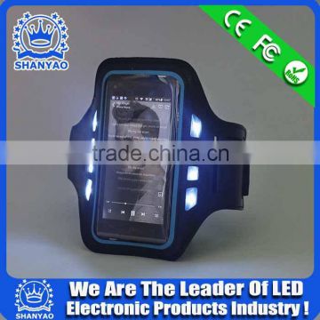 2015 Hot Selling LED Mobile Phone Running Armlet