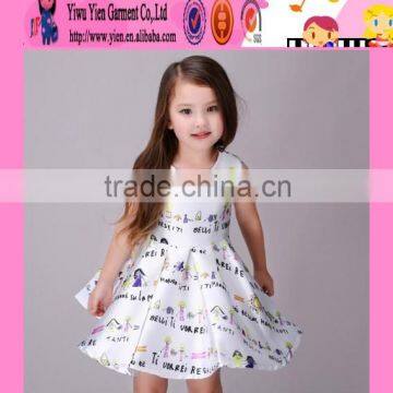 Factory Direct Flower Girl Dress of 9 Years Old Summer Casual Baby Cheap Flower Girl Dress photo-2