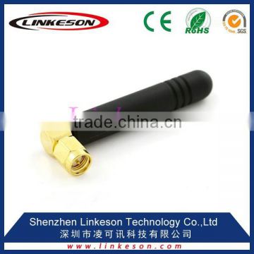 315MHz SMA male right angle rubber antenna