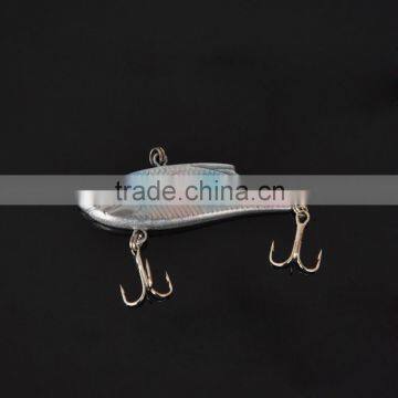 4pcs 4.5g 5cm VIB Vibration Minow Fishing Lure Hard Bait With 2 Treble Hooks Fishing Tackle photo-2