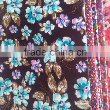 High Quality Hot Sell 100% Printed Woven Rayon Fabric for Women Cloths