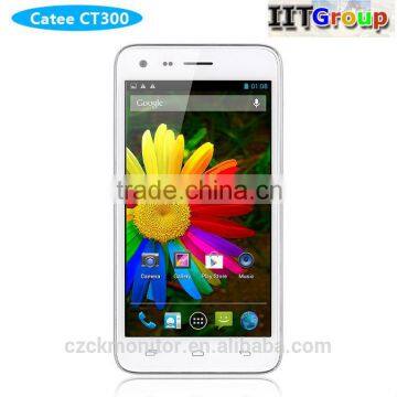 Original CATEE CT300 5" Quad core android phone, Low price china mobile phone CATEE CT300