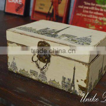 Wooden Vintage Style - Jewelry Box JB-001