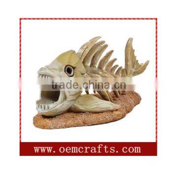 Skull Aquarium Decoration Resin Custom aquarium accessories wholesale