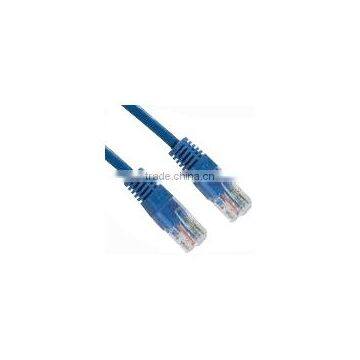 4XEM 35FT Cat5e Molded RJ45 UTP Network Patch Cable (Blue)