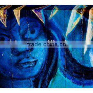 Abstract girl in blue sky home design alibaba express