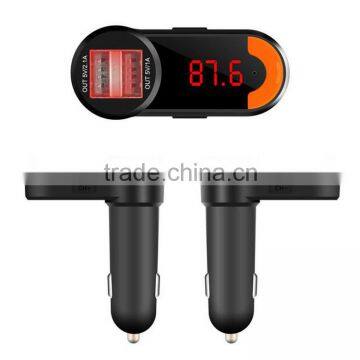 Factory Supply, Car Kit MP3 Player Wireless Hands-free Bluetooth FM Transmitter, New Arrival photo-2