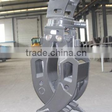 China Manufacturer Catch Stone /grasping Wood/ Log Grapple Suitable For Excavator,Hydraulic and rotating China Log Grapple For F