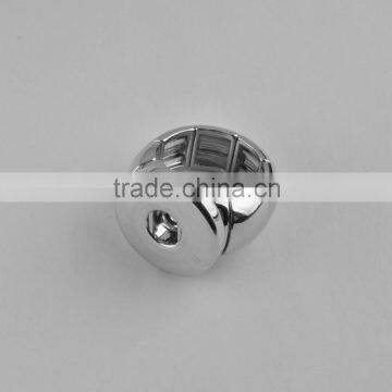 Christmas gift Very Cheap Oval Alloy Snap Button Rings