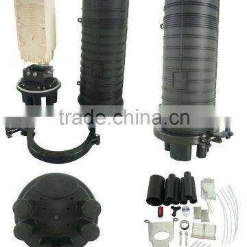 4 Cable Ports Dome / Vertical Fiber Optic Splice Closure SZ3 , Mechanical Sealing photo-2