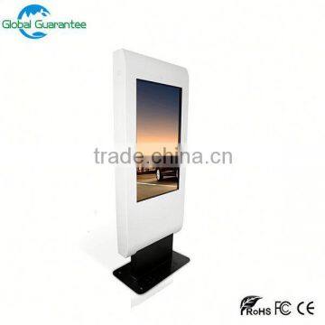 Stand alone CE ROSH IP65 high brightness 32 inch new technology outdoor hd ad interactive lcd signage display