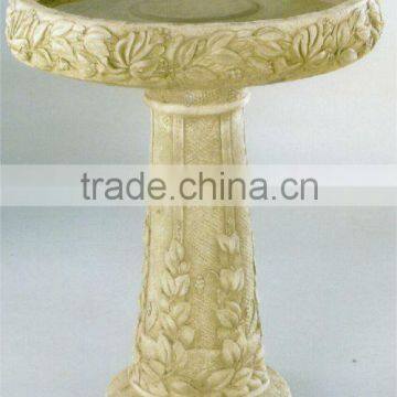 designing garden Stone Carving Birdbath Natural Stone Birdbath