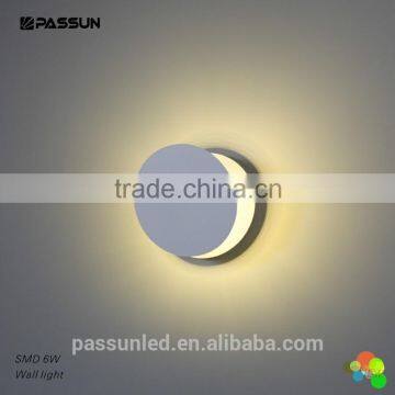 fancy new moon / full moon design led wall decorative light