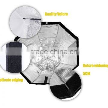 Wholesale Professional Speedlite Reflective Photo Umbrella Softbox 120cm 48" Octabox With Honeycomb Grips photo-5