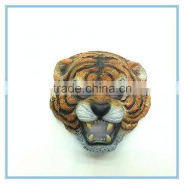 Factory wholesale animal series masks good PU material full face tiger design carnival party Halloween masks