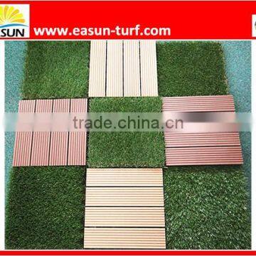 Long life interlocking artificial grass tile