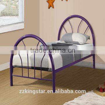 Children Furniture Purple Color Kids Bed