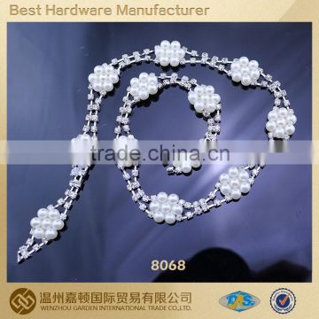 Wholesales Rhinestone and Flower Pearls for wedding dress