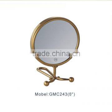 GMC243 Golden Cosmetic mirror table mirror