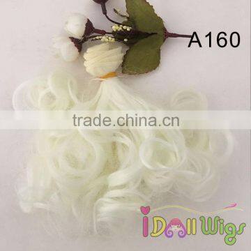 Cheap Synthetic Jerry Curly Hair Extensions for BJD SD Blythe Dolls no Shedding photo-6